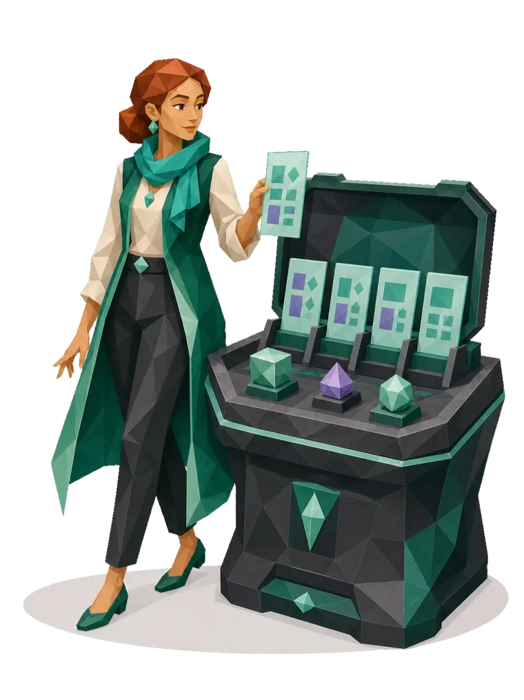The Curator persona